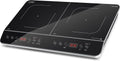 Table de cuisson, 26 cm, 60–240 °C, induction, mobile, vitrocéramique, 6 niveaux, Caso