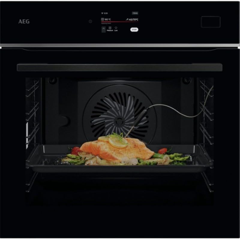 AEG TB8SB73ZAB four, 60 cm, 70 L, avec Wi-Fi, noir, 119 programmes