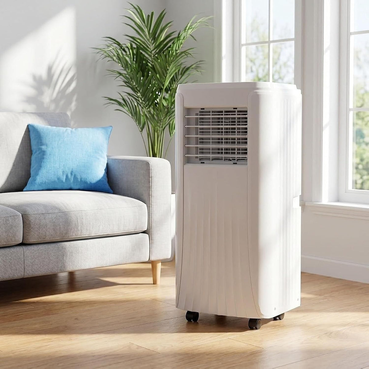 Climatiseur portable, 10000 BTU, 7000 Btu, avec télécommande, HURUMA