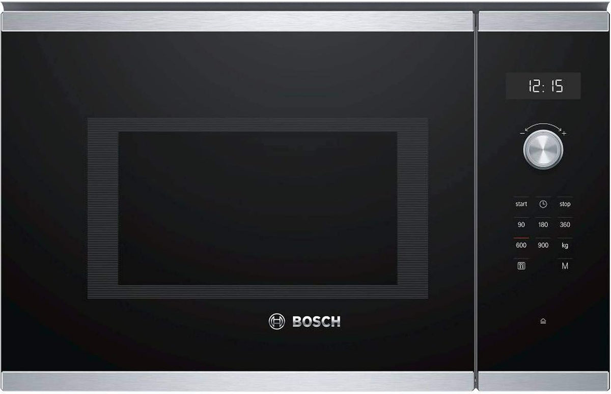 Bosch BFL554MS0 four à micro-ondes, 59 × 38 cm, 25 L, acier inoxydable