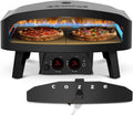 Four à pizza, 60 cm, 24 pouces, 600 °C, noir, cozze