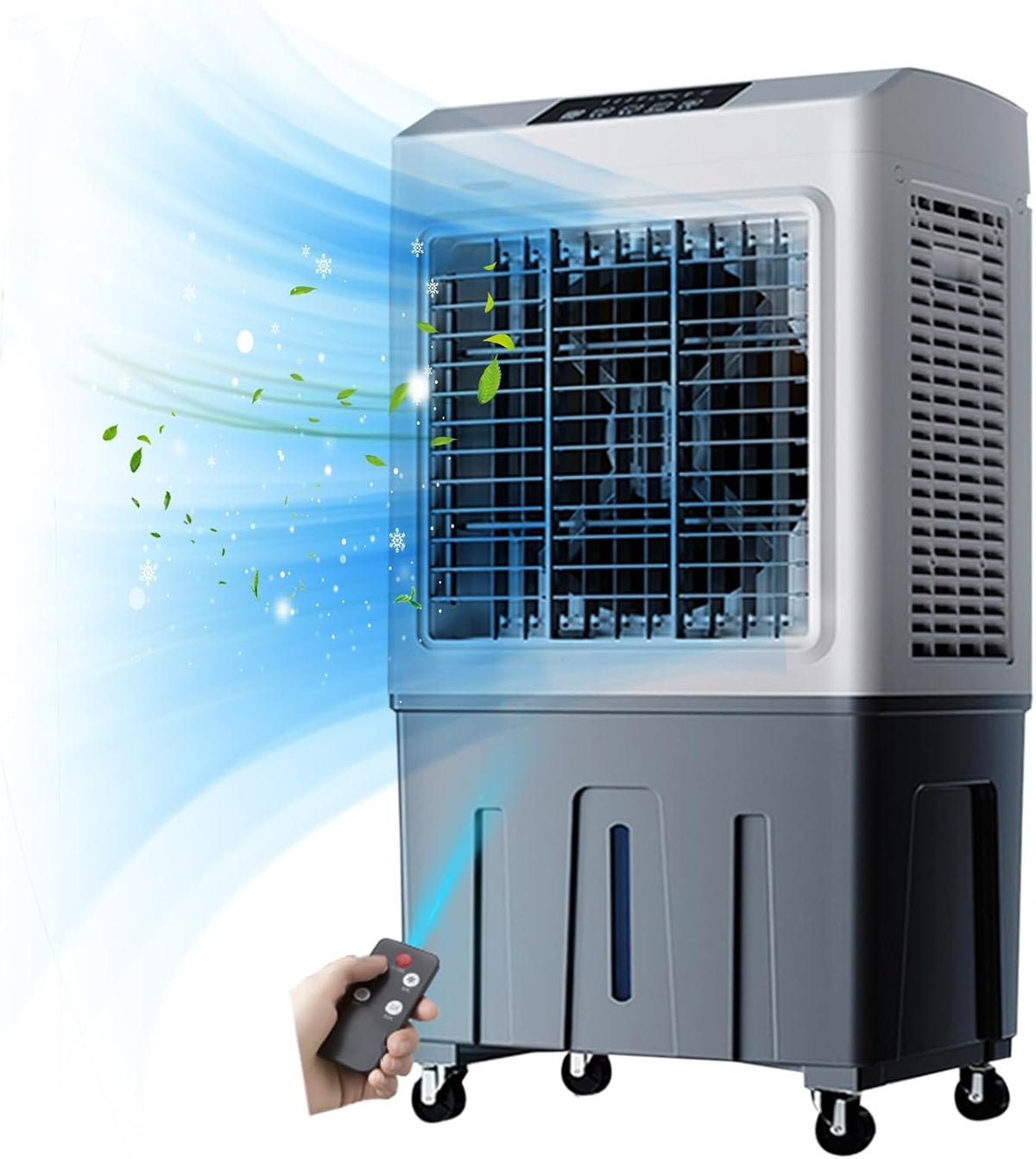 Climatiseur portable, 60 L, 200 W, 3 vitesses