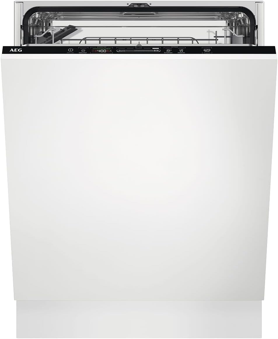 AEG FSK53617Z lave-vaisselle, 60 cm, blanc, encastrable, 13 couverts