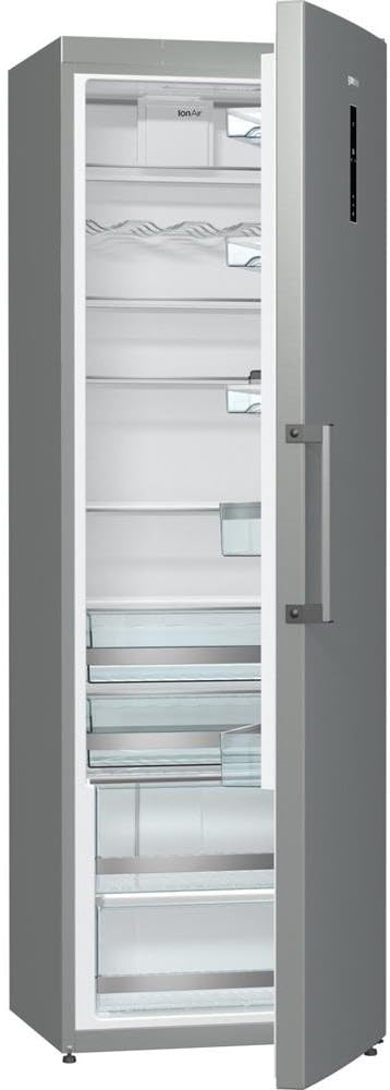 Gorenje réfrigérateur, 185 cm, 76 kWh/an, 368 L, acier inoxydable