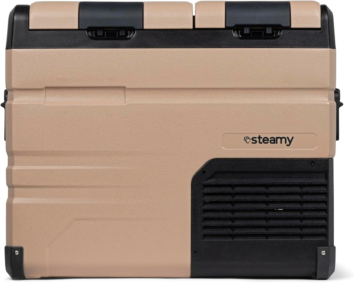 Glacière à compression, 45 L, 12 V, 230 V, électrique, Steamy