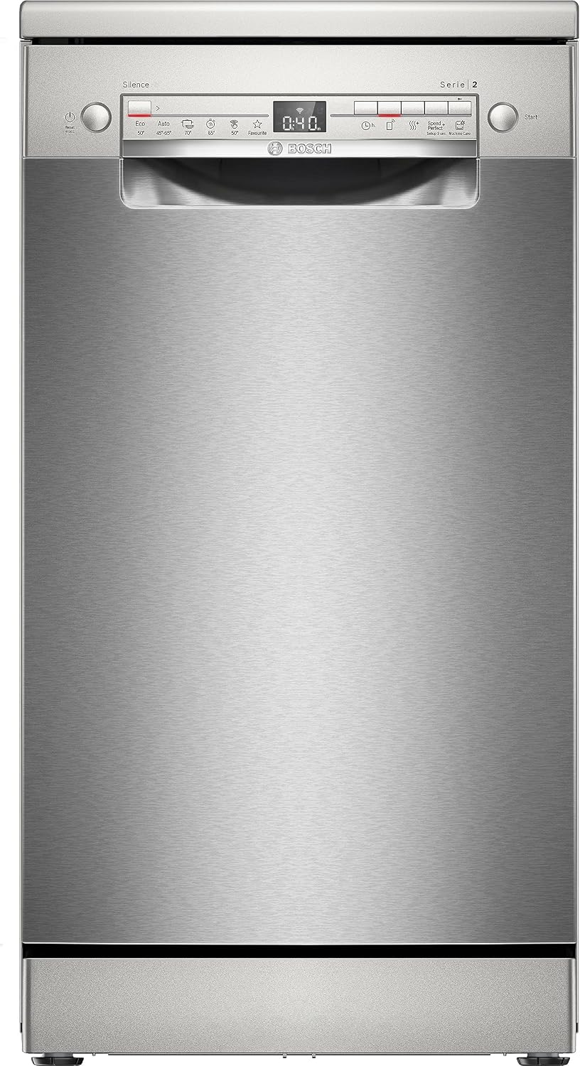 Bosch SPS2HKI58E lave-vaisselle, 45 cm, acier inoxydable, 10 couverts