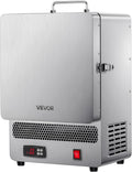 Four de fusion, 1500 W, 1200 °C, acier inoxydable, argent, électrique, VEVOR