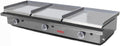 Plancha, 400 × 400 mm, acier, à gaz, MBH - MAQUINARIA BAR HOSTELERÍA
