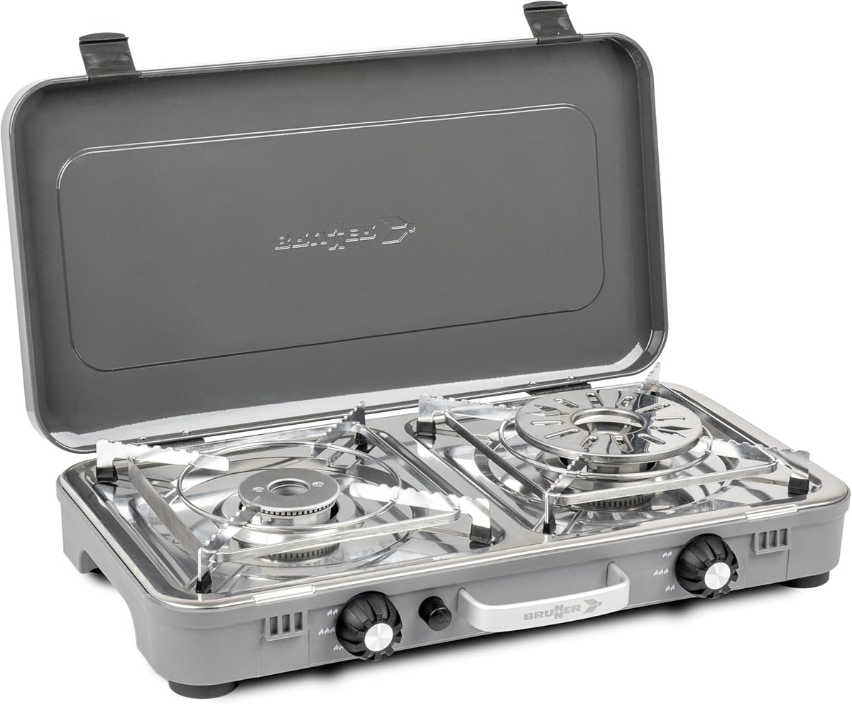 Cuisinière 30mbar, 2,4 kW, à gaz, pour la cuisine, Brunner