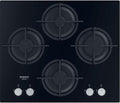 Hotpoint QS61S/BK table de cuisson, 51 cm, 7300 W, verre, noir, encastrable
