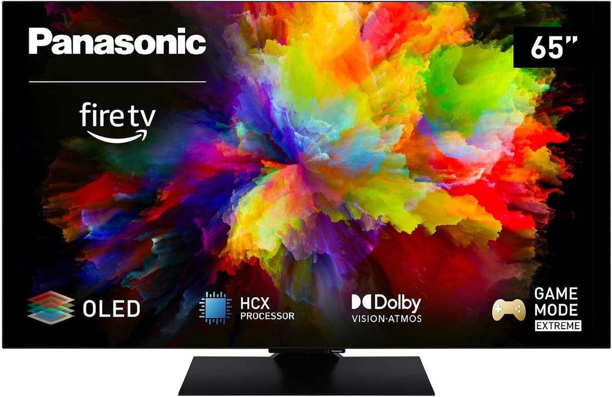 Téléviseur, 65 pouces, commande intelligente, noir, 4K Ultra HD, OLED, Dolby Vision, Panasonic