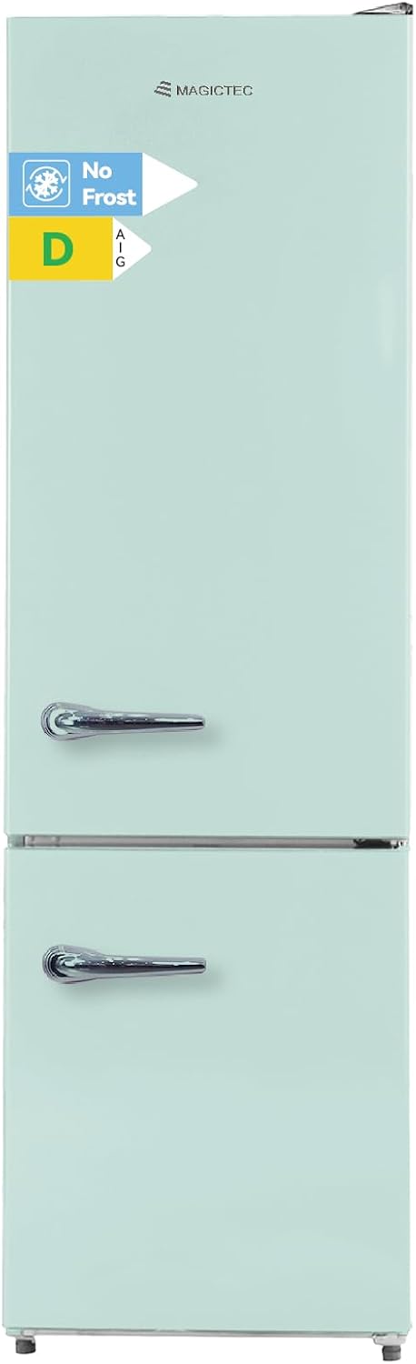 Réfrigérateur-congélateur 168 L/68 L, 179 cm, 236 L, No Frost, vert, magictec