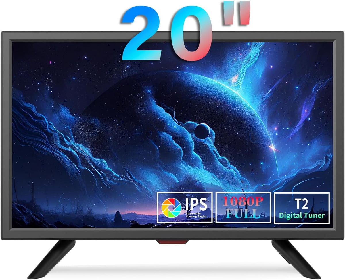 Téléviseur, 20 pouces, avec éclairage LED, KCR
