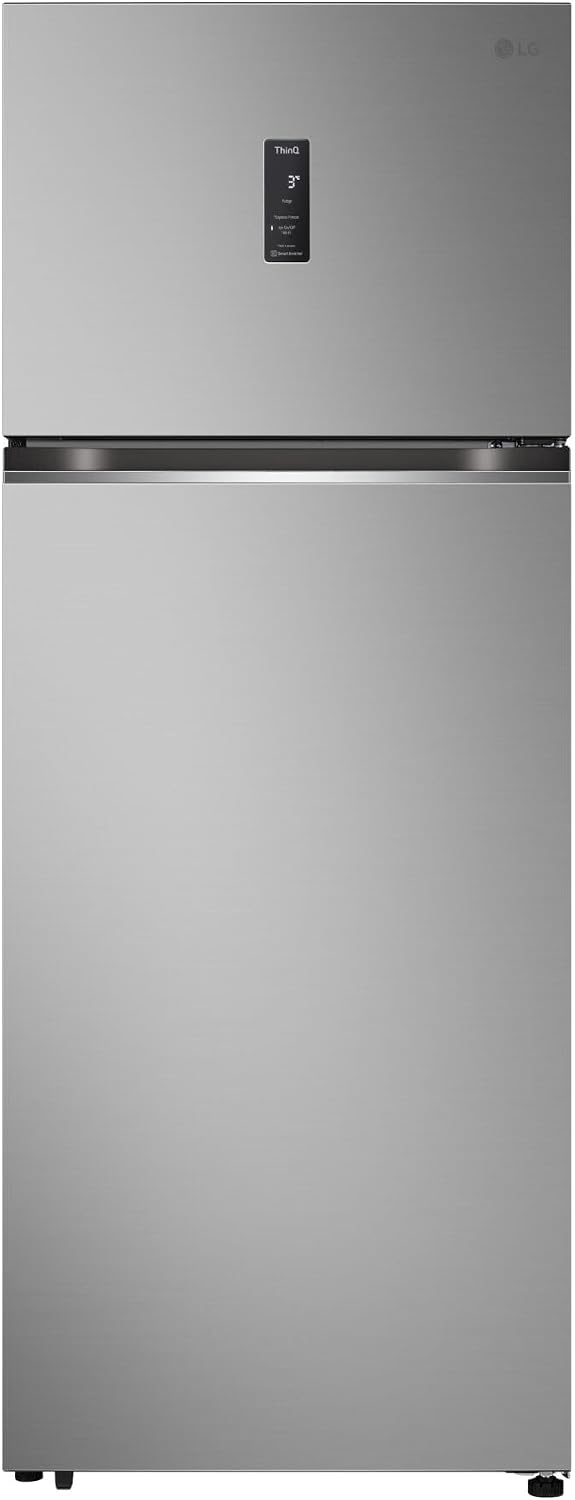 LG GTBV44PYBKD réfrigérateur, 70 cm, 461 L, gris, 2 portes