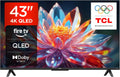 TCL 43T6C 43 téléviseur, QLED, 4K, Dolby Vision