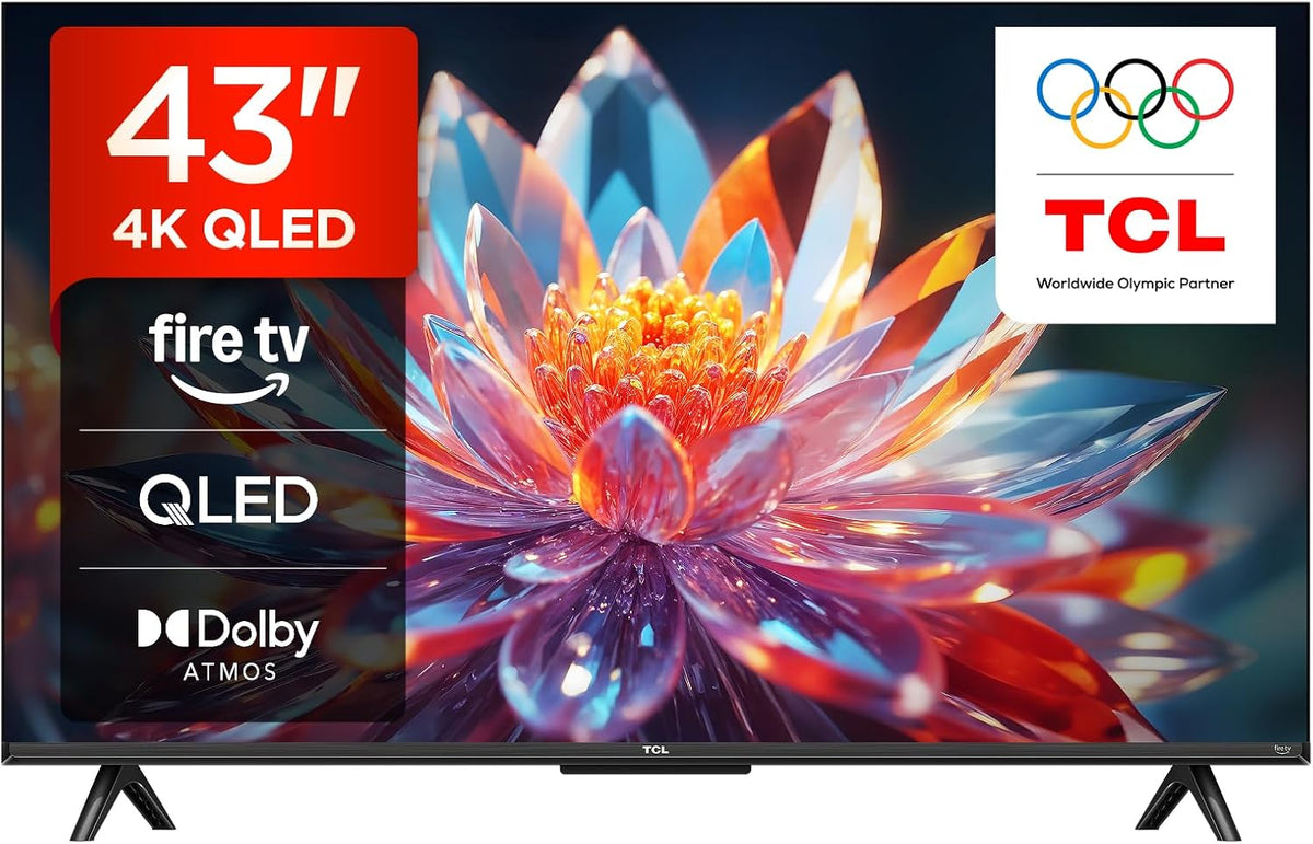TCL 43T6C 43 téléviseur, QLED, 4K, Dolby Vision