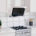 Hotte aspirante, 60 cm, acier inoxydable, argent, pour la cuisine