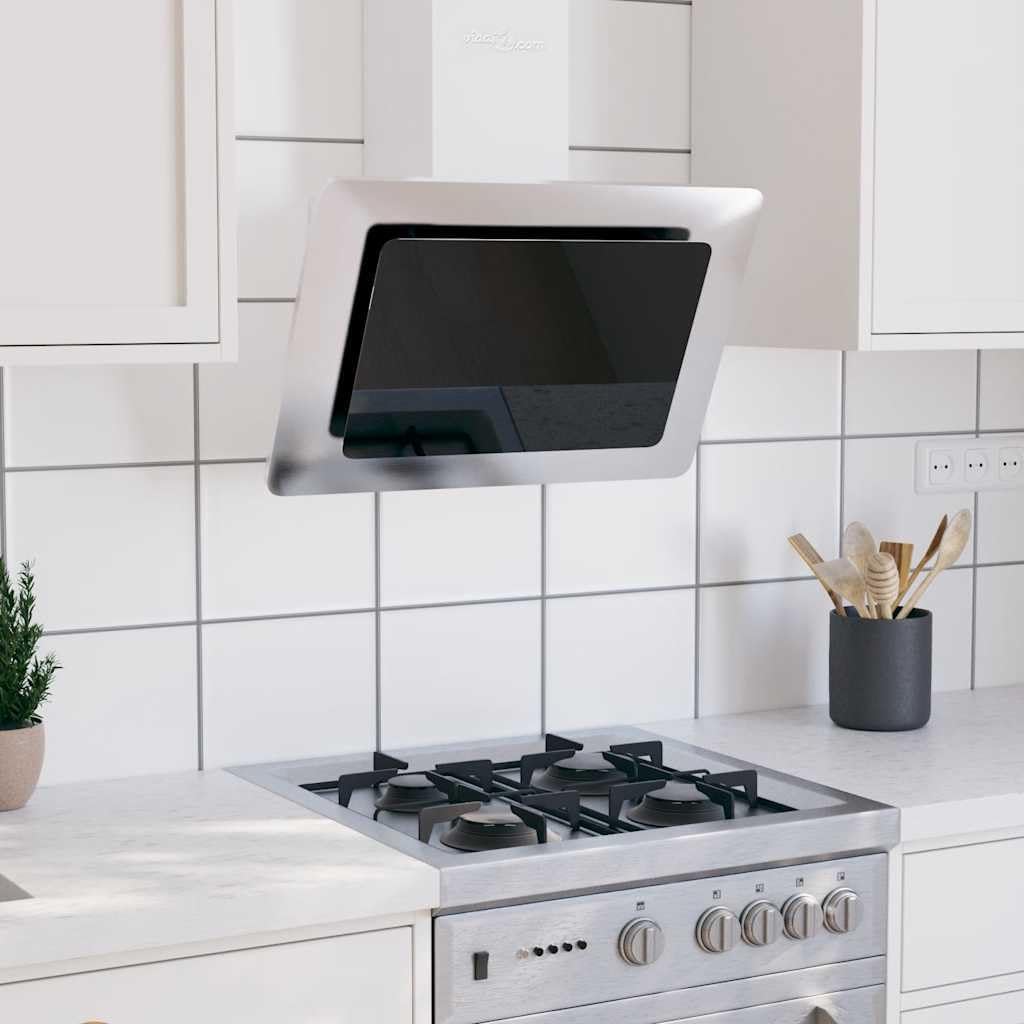 Hotte aspirante, 60 cm, acier inoxydable, argent, pour la cuisine