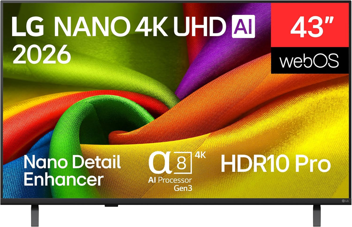 LG 43NU850B6LA téléviseur, 43 pouces, 4K