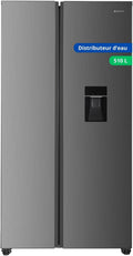 Réfrigérateur GSBS510IXT, 510 L, 324 L, 181 L, acier inoxydable, GEDTECH