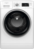 Whirlpool FFBD10469BSVFR lave-linge, 59,5 × 85 × 63,7 cm, 10 kg, blanc, frontal