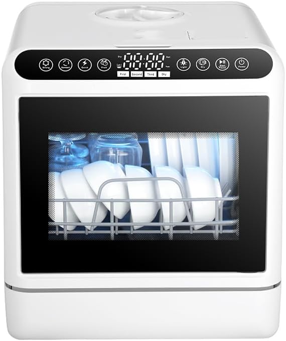 Lave-vaisselle, 72 °C, compact, portable