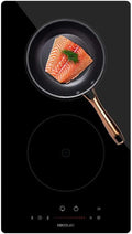 Cecotec table de cuisson, 16 cm, 3500 W, induction, 2 feux