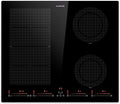 Klarstein table de cuisson, 7200 W, induction, 4 feux, pour la cuisine