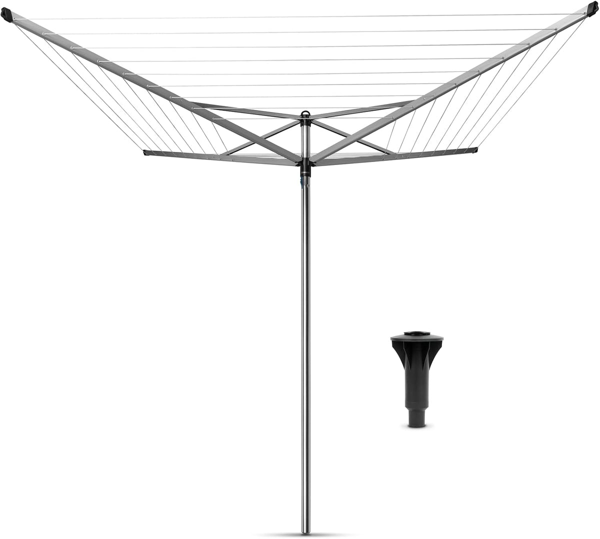 Étendoirs, 295 cm, métal, plastique, gris, Brabantia