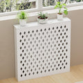 Cache-radiateur, 100 cm, blanc, pour le salon