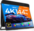 Moniteur 0.1ms, 75 × 75 mm, 144 Hz, 19 pouces, portable, 4K, QLED, UPERFECT
