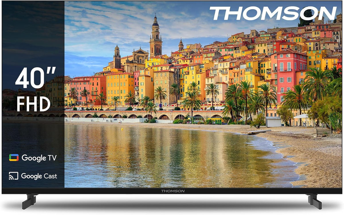 Téléviseur 40FG2S14, 101 cm, 40 pouces, avec éclairage LED, avec Wi-Fi, commande intelligente, Full HD, Dolby Vision, Dolby Atmos, Bluetooth, THOMSON