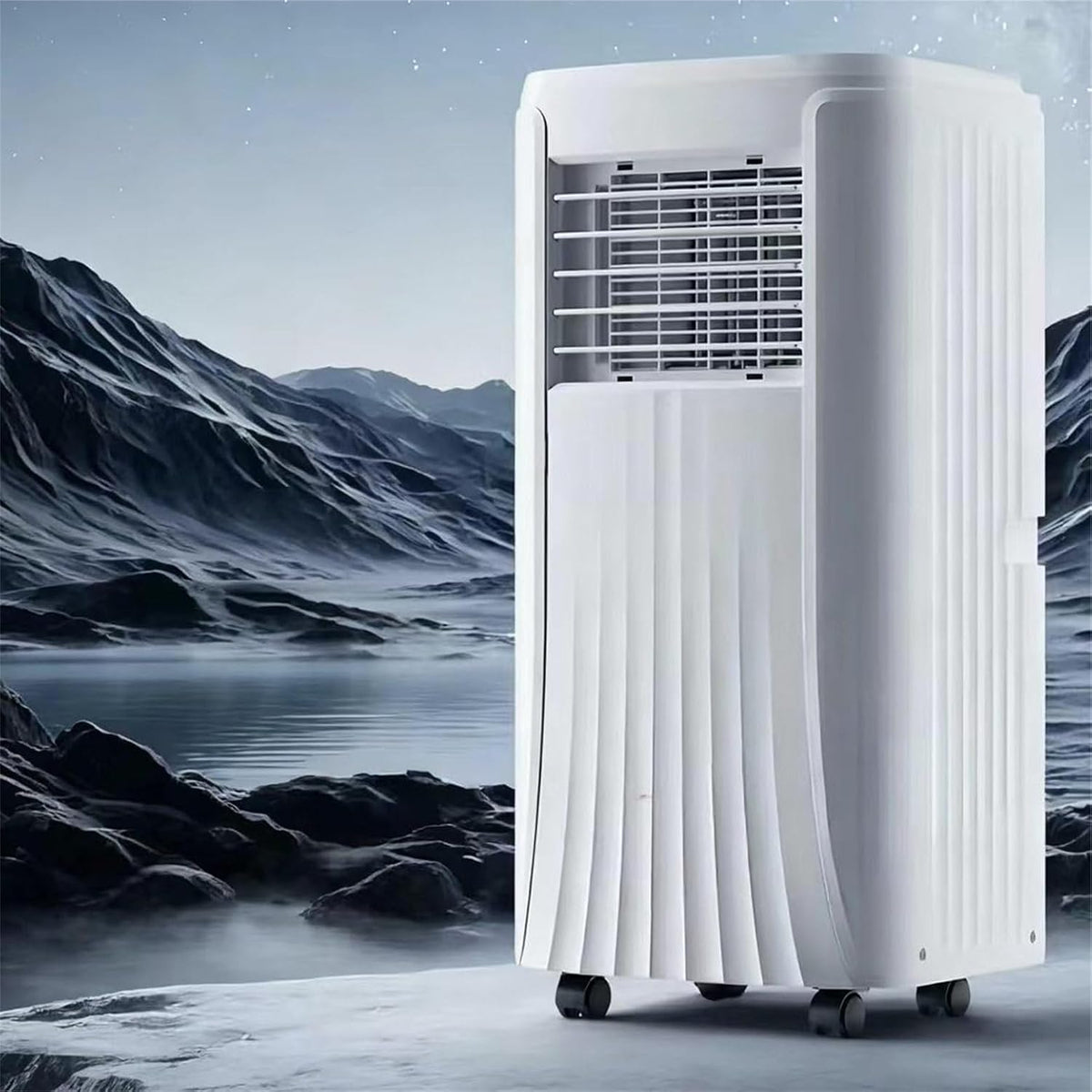 Climatiseur portable, 11000 BTU, 2 vitesses, GYQSSD