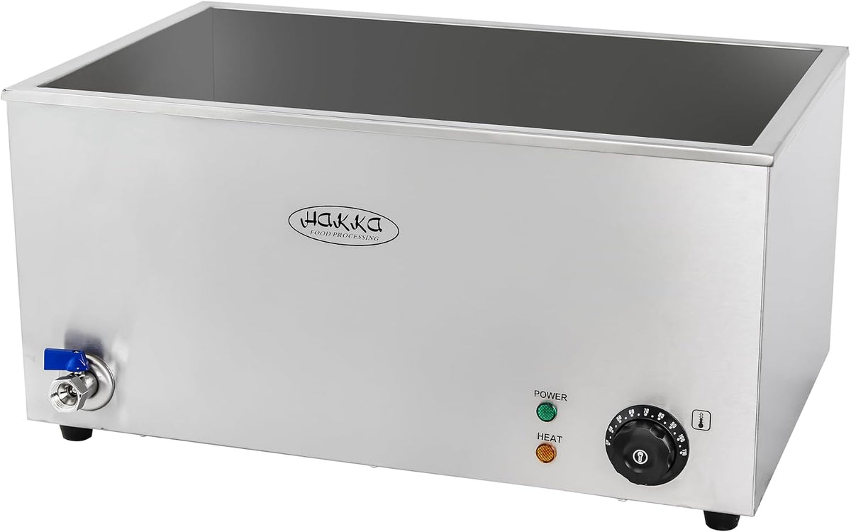 Chauffe-plats, 15 cm, 85 °C, réglable, électrique, HAKKA FOOD PROCESSING