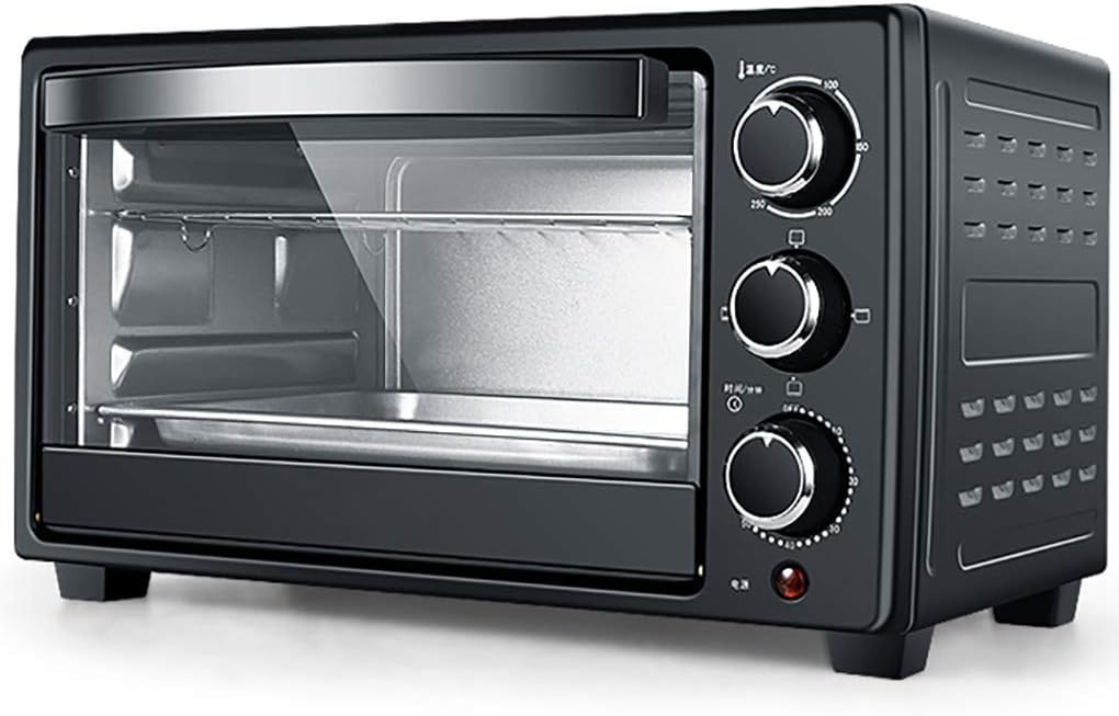 Mini-four, 450 × 280 × 260 mm, 23 L, 1300 W, 250 °C, réglable, électrique, XSDAJSD