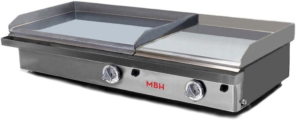 Plancha, 400 mm, à gaz, pour la cuisine, MBH - MAQUINARIA BAR HOSTELERÍA