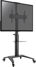 Support TV, 160 cm, 37–70 pouces, réglable, noir, mobile, KIMEX