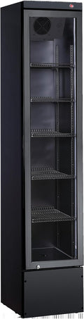 Mini-réfrigérateur GSC2133B-NC, 47,5 × 39 × 188 cm, 166 L, noir, METRO Professional