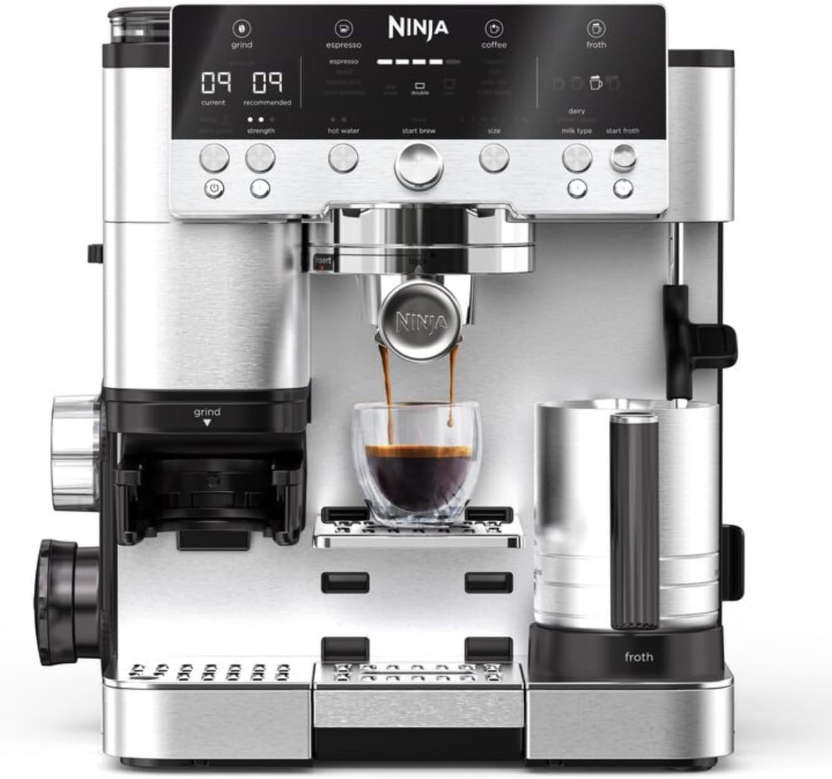 NINJA ES601EU machine à café, 34,4 cm, 3 en 1
