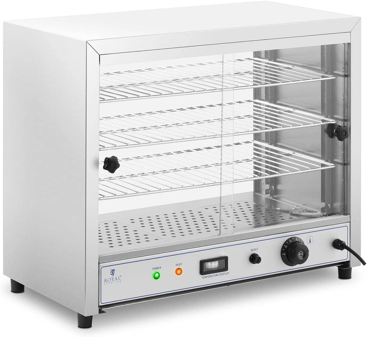 Chauffe-plats, 56,6 × 30 cm, 1000 W, 30–85 °C, Royal Catering
