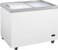 Congélateur, 284 L, –18 °C, avec éclairage LED, verre, GastroHero