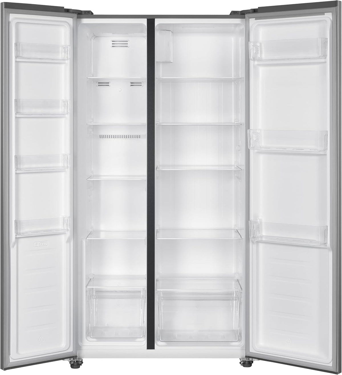 Réfrigérateur-congélateur SBS442ENFDIX, 291 L, 151 L, No Frost, acier inoxydable, PKM