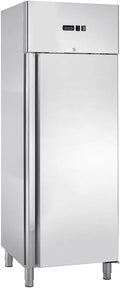 Congélateur SNACKH400BTV, 680 × 710 × 2010 mm, 429 L, acier inoxydable, pour la cuisine, GastroHero