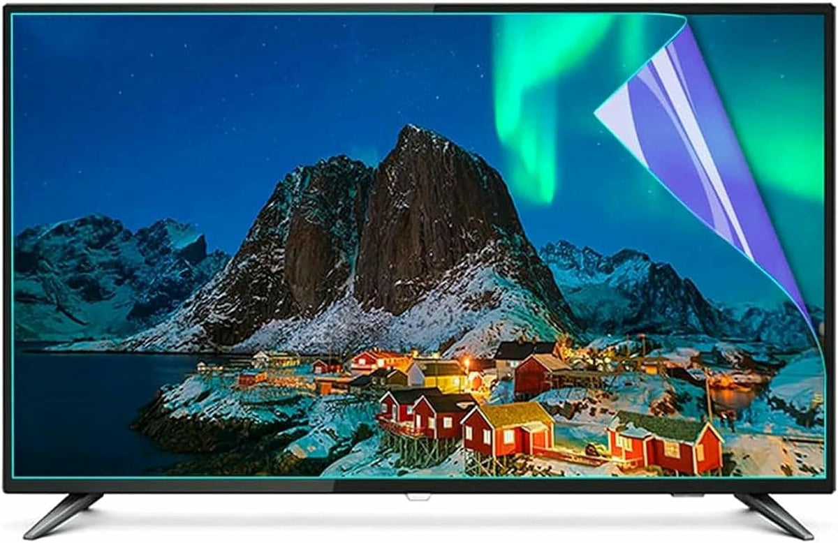 Protection d'écran TV, 698 × 392 mm, 75 pouces, 58 pouces, bleu, DLAZUM