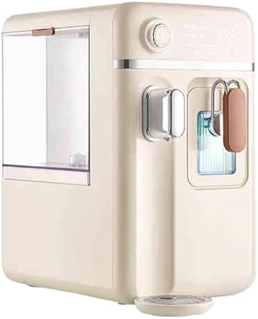 Machine à glaçons avec distributeur d'eau, 22,8 × 36,8 × 39,8 cm, acier inoxydable, portable, compact, pour le bureau