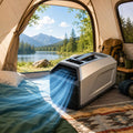 Climatiseur portable, 5100 Btu, 1300 W, avec télécommande, mobile, 3 en 1, smafoseedding
