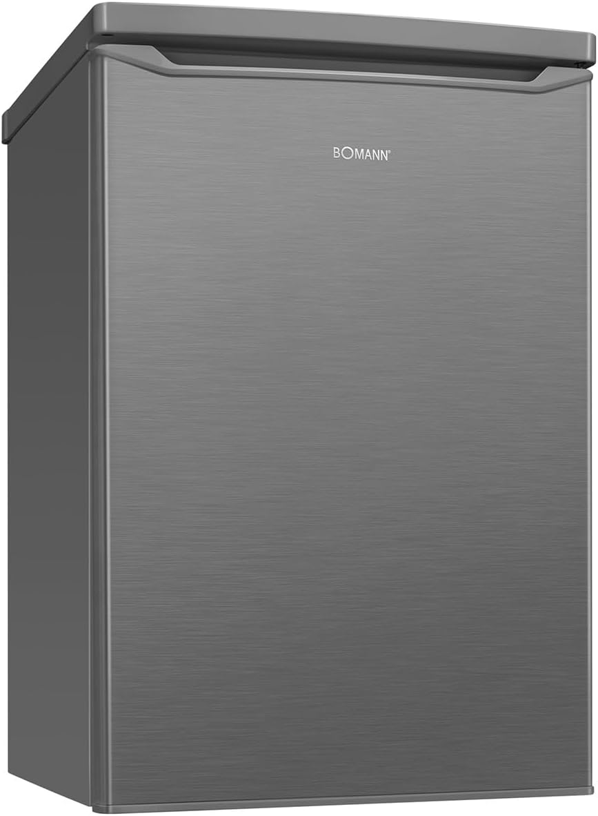 Congélateur KS 7251, 109 L, acier inoxydable, compact, Bomann