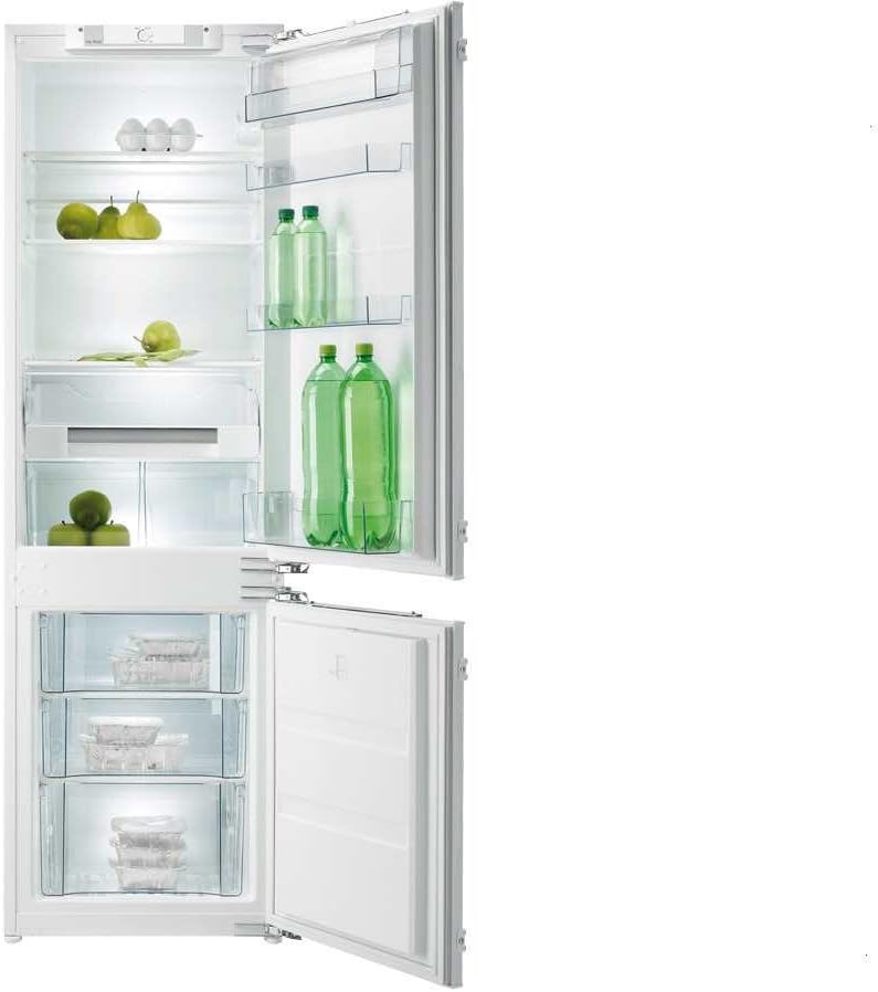 Gorenje réfrigérateur-congélateur, 177,5 cm, 202 L, 60 L, No Frost, avec tiroirs, blanc, encastrable