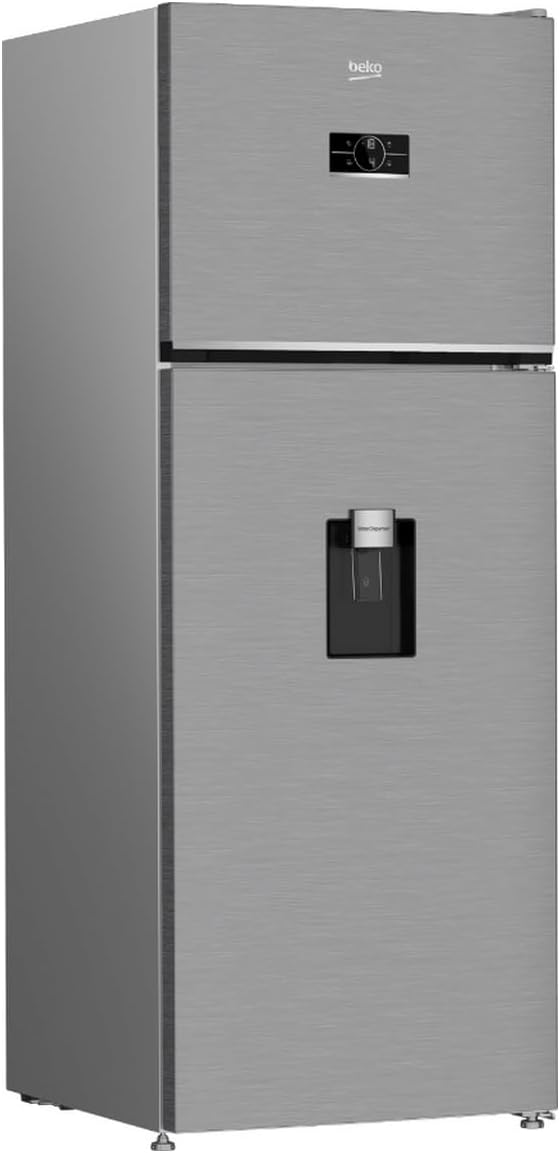 Beko B5RDNE504LDXB réfrigérateur-congélateur, 70 cm, 354 L, No Frost, métal