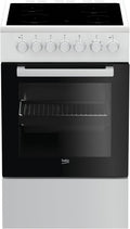 Beko fsm571 cuisinière, 50 cm, noir